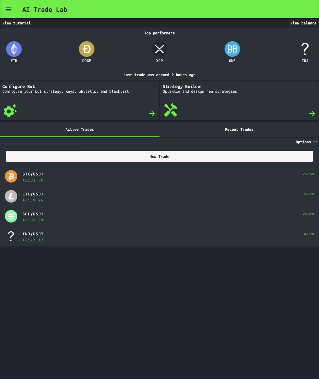 AI Trade Lab